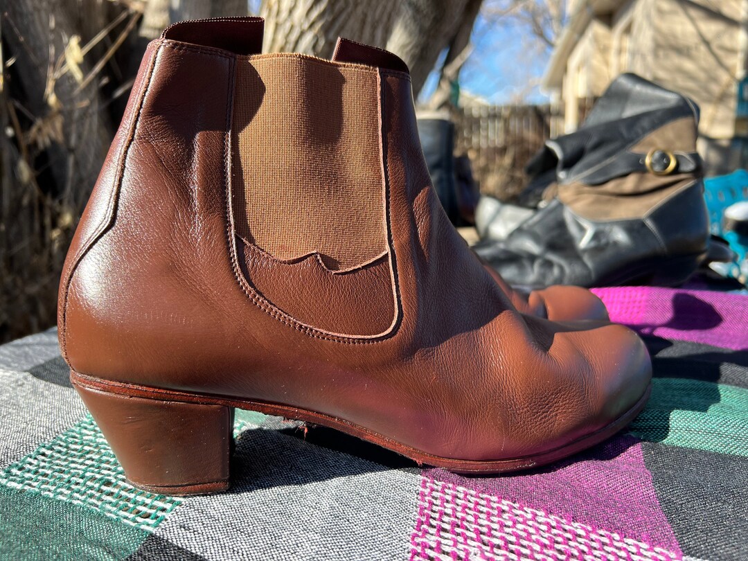 Cuban heel dress boots sale