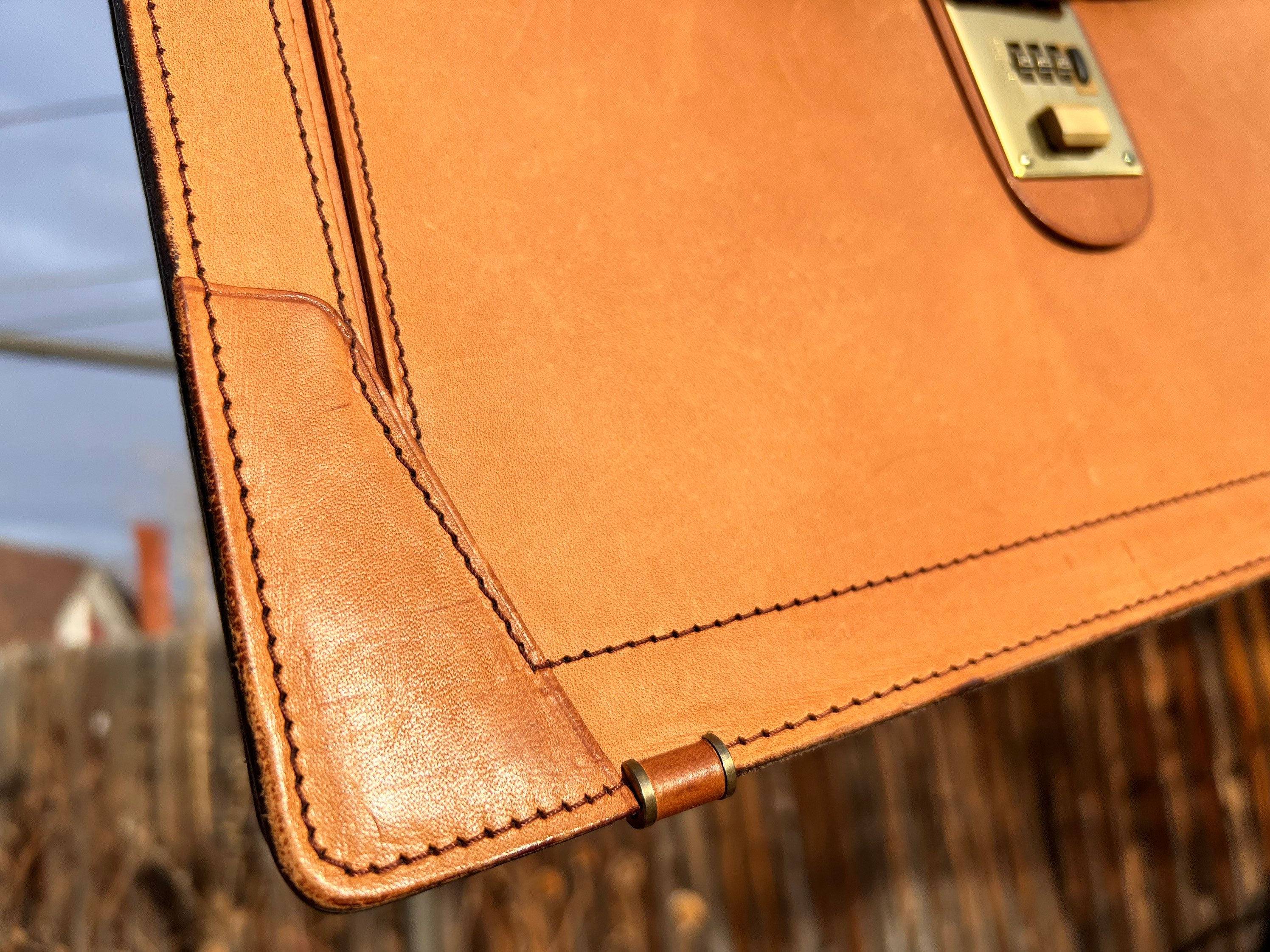 Vintage Arrow Camel Color Leather Canadian Belting Luttmans Etsy