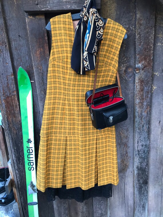 Goldie plaid grunge rocker dress