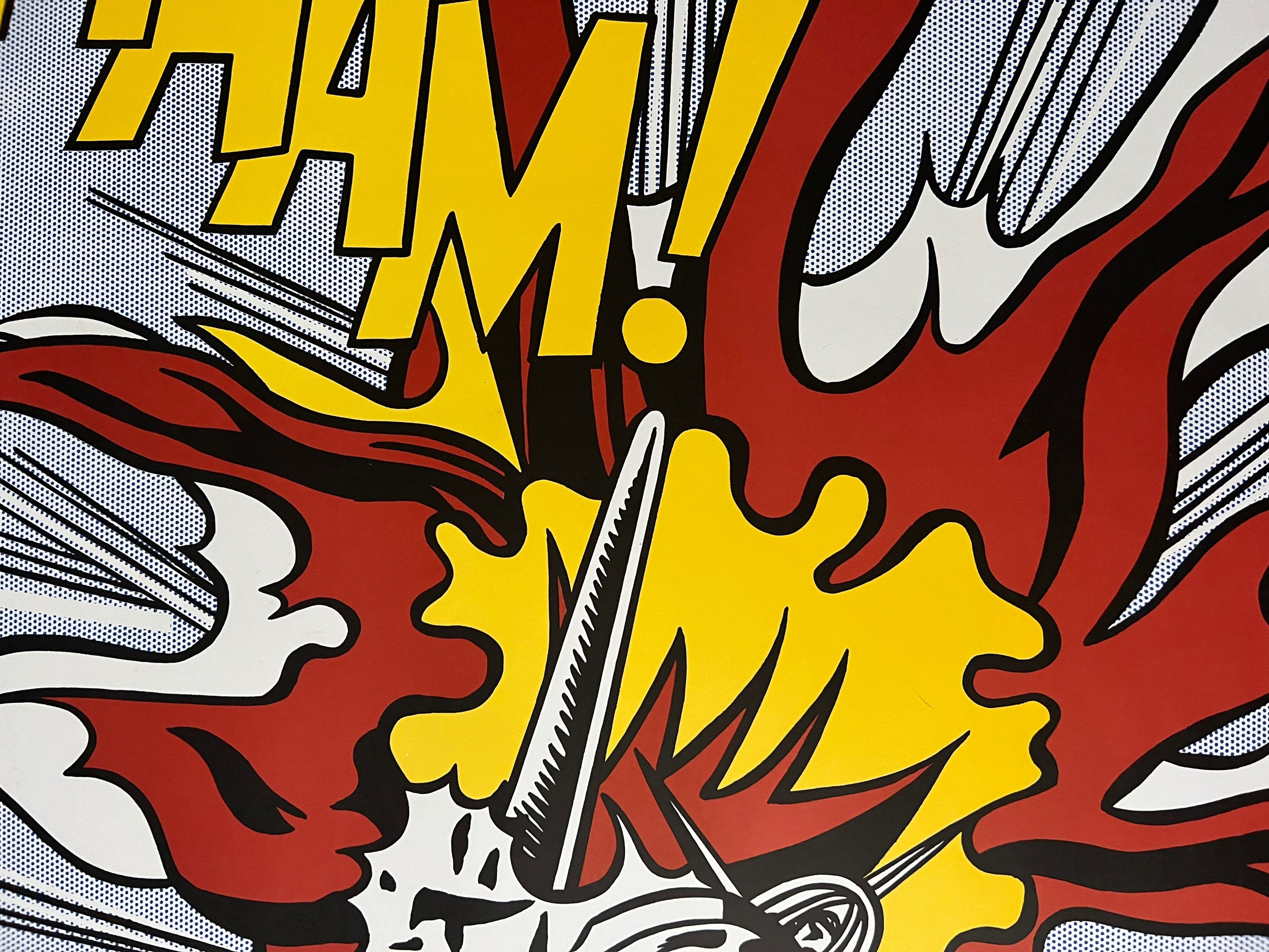 Roy Lichtenstein Right Hand Panel WHAAM! Offset Lithograph Tate