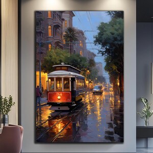 San Francisco Wall Art-Tempered Glass Wall Art-Glass Printing-San Francisco Wall Decor-Large Glass Wall Art-Wall Hangings-Panoramic Wall Art