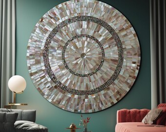 Tempered Glass Wall Art, Luxury Glass Wall Art, Modern Glass Wall Art, Round Painting, Large Glass Wall Art, Abstract Glass Wall Art, Gift