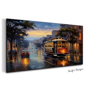 San Francisco Wall Art-Tempered Glass Wall Art-Glass Printing-San Francisco Wall Decor-Large Glass Wall Art-Wall Hangings-Panoramic Wall Art