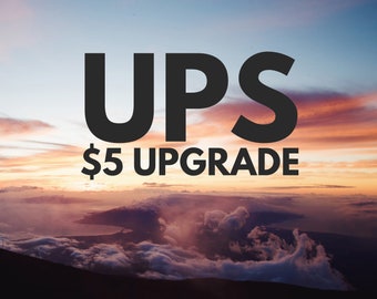 UPS Shipping Upgrade 5 Dollars