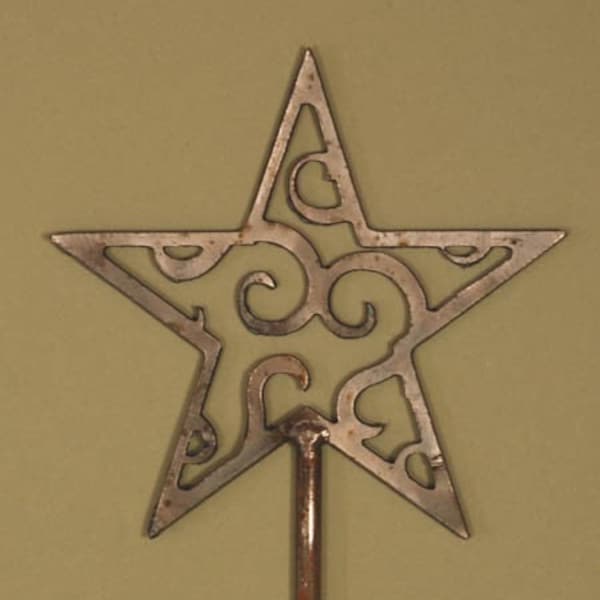 Celestial Star Steel Garden Stake