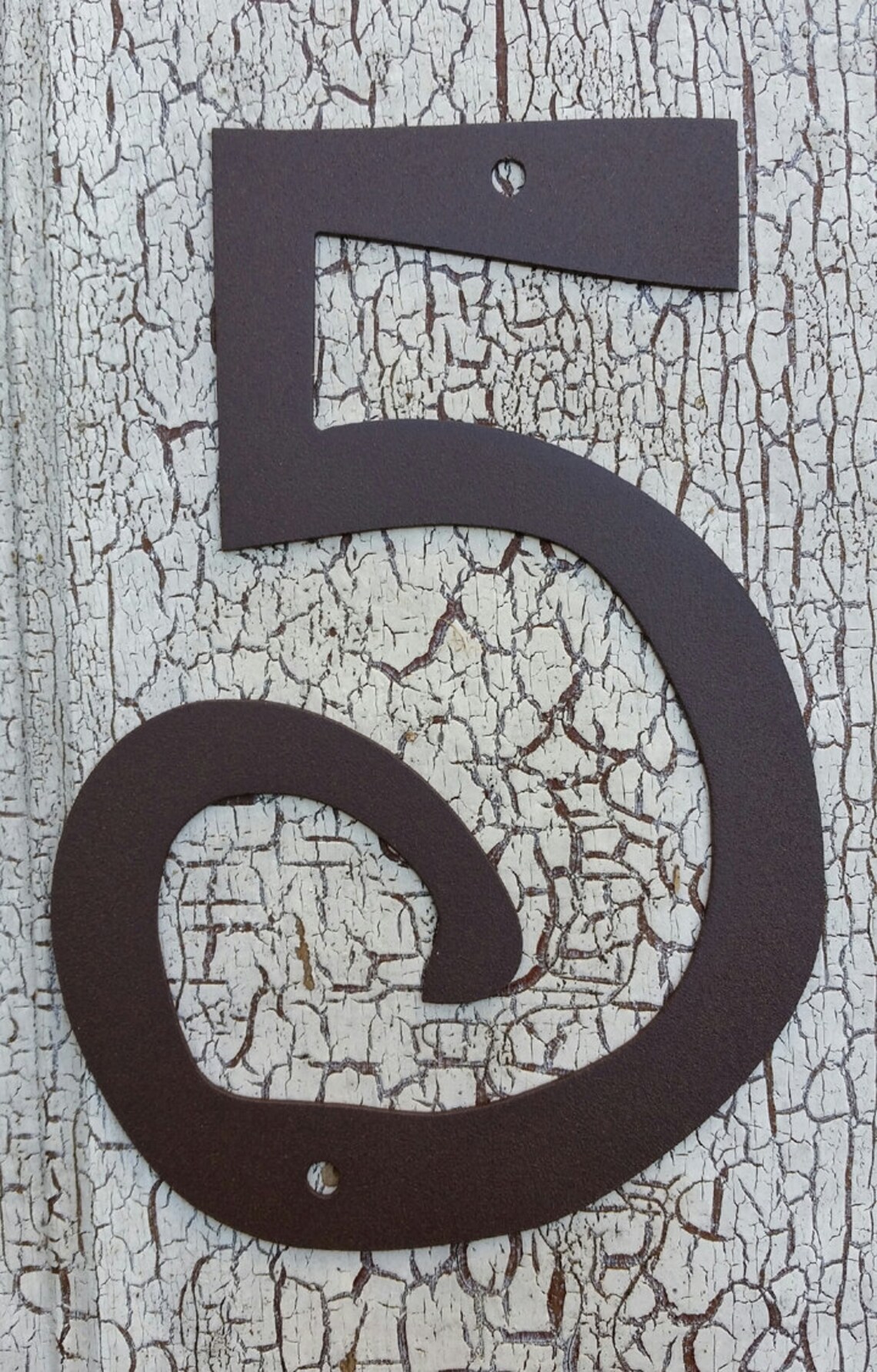 POWDER COATED NUMBERS Individual House Numbers Rustic Dark Etsy