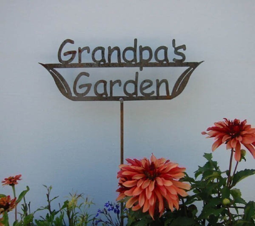 Great Gift Grandpa’s OR Dad’s OR Papa’s Garden - Etsy