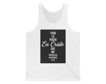 Unisex Jersey Tank