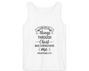 Unisex Garment-Dyed Tank Top