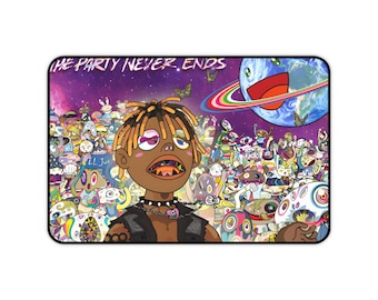 Juice WRLD 999 Mousepad: The Party Never Ends, Anti-Slip Neoprene