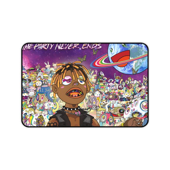 Juice WRLD 999 Mousepad: the Party Never Ends, Anti-slip Neoprene