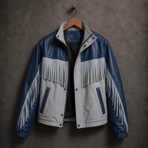 Oliver Tree Fringe Jacket | Inspired Rave Cowboy Tears Leather Cosplay Costume