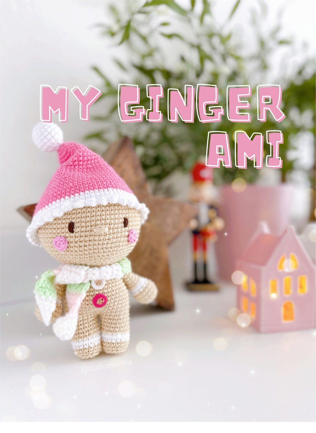 Ginger Ami Amigurumi Crochet Pattern, Ginger Ami Amigurumi Crochet ...