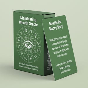 Manifesting Wealth Oracle Deck
