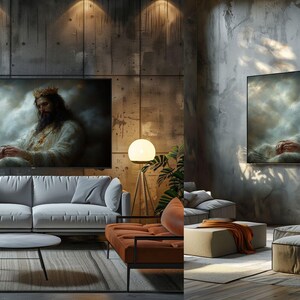 Jesus King of Kings,Frame TV Jesus,Jesus TV Art, Spring TV Art, Jesus Digital Download, Religious Tv Art, Jesus Frame Tv,Christianity  Art