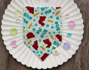 Pañuelo de Pascua con conejito de chocolate para perro o gato • Pañuelo de primavera para mascotas • Pañuelo para atar a mascotas • Pañuelo de conejito para perro o gato • Pañuelo para perro o gato