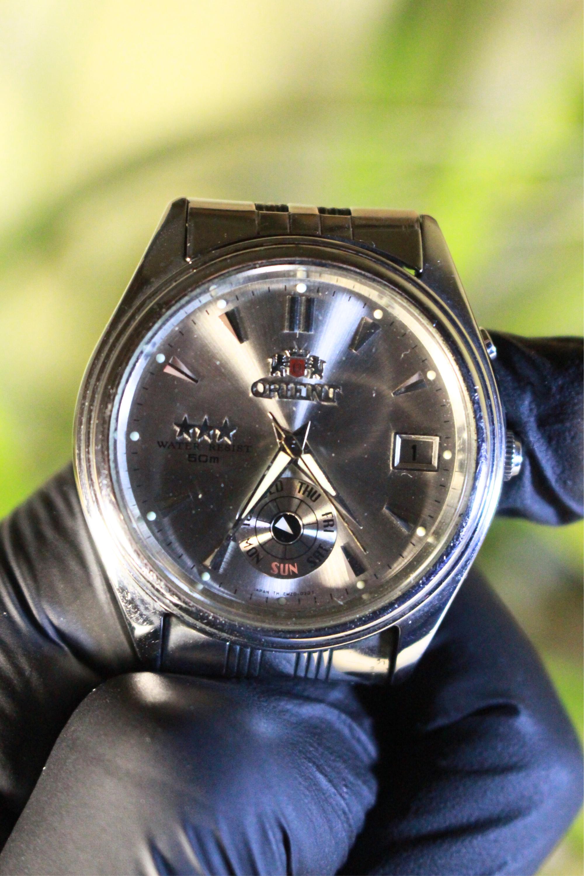 Rare Orient Three Star Automatic Winding Day Pointer Vintage - Etsy