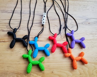 Dog Balloon Chewlery Pendant - Personalized - Made to order
