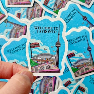 Holografische stersticker op door Toronto geïnspireerde tijdperken Tour