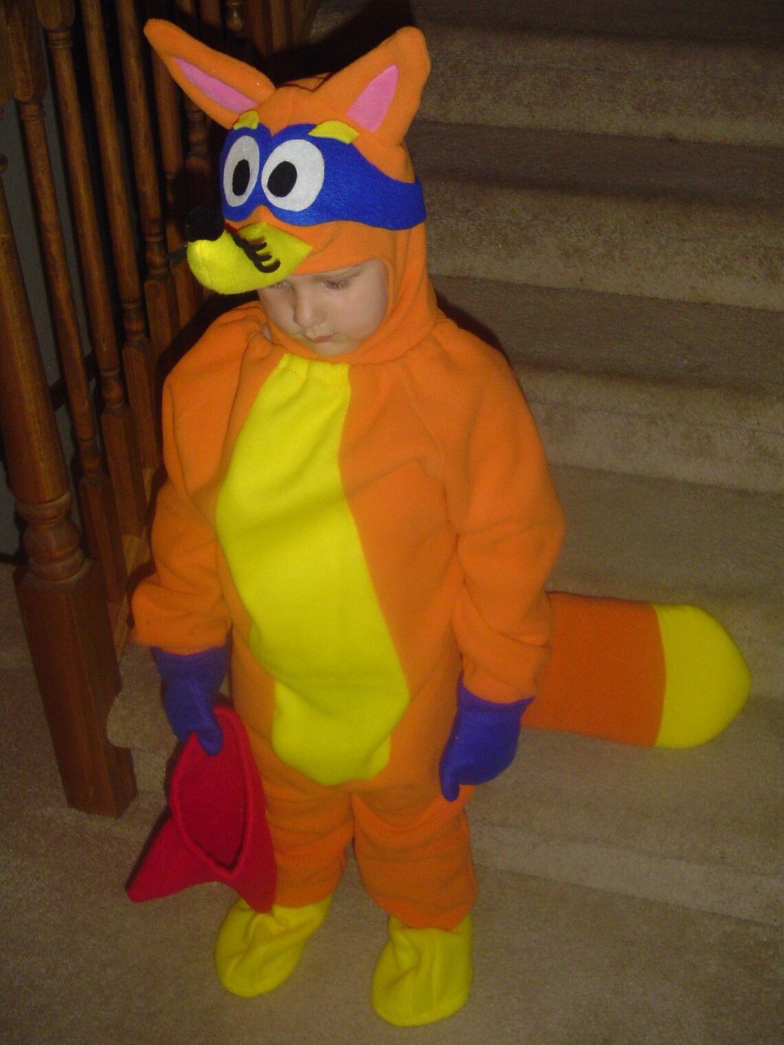 NEW custom FOX halloween COSTUME Dora swiper goodie bag 6m to Etsy