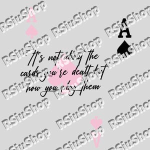 Ace Of Spades PNG, Inspiring Quote PNG, Inspirational Quotes Download , Positive png, Women&#39;s Mental Health PNG