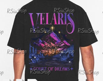 Velaris City Of Starlight PNG Svg Digital File, ACOTAR Night Court Clipart, Velaris Dreamer Fantasy Printable, SJM Inspired Design