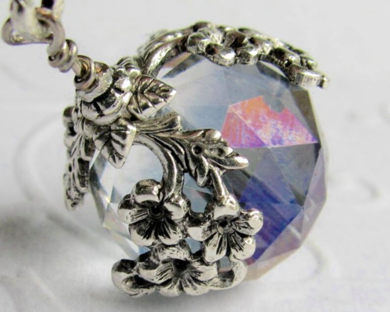 The World In Bloom Ceiling Fan Pull Home Decor Crystal Etsy