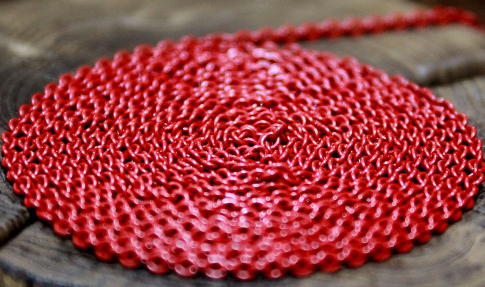 Red Chain - Etsy