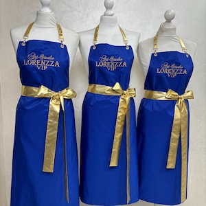 Custom apron for salons, Personalized hairstylist apron, Barber apron with logo name, Uniform apron with embroidered, Esthetician work apron