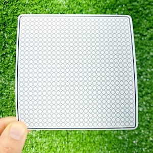 Tela bianca extra large Dipingi con adesivi Colora con i numeri Kit di decalcomanie fai da te con diamanti Holo Glitter Craft Pixel Drill interattivi
