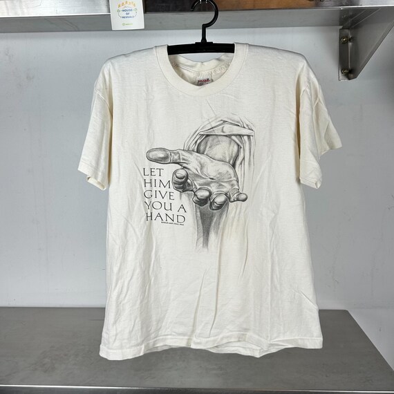 Let Him Give You A Hand Jesus Christ T shirt Let Him Give You A Hand Jesus Christ T shirt