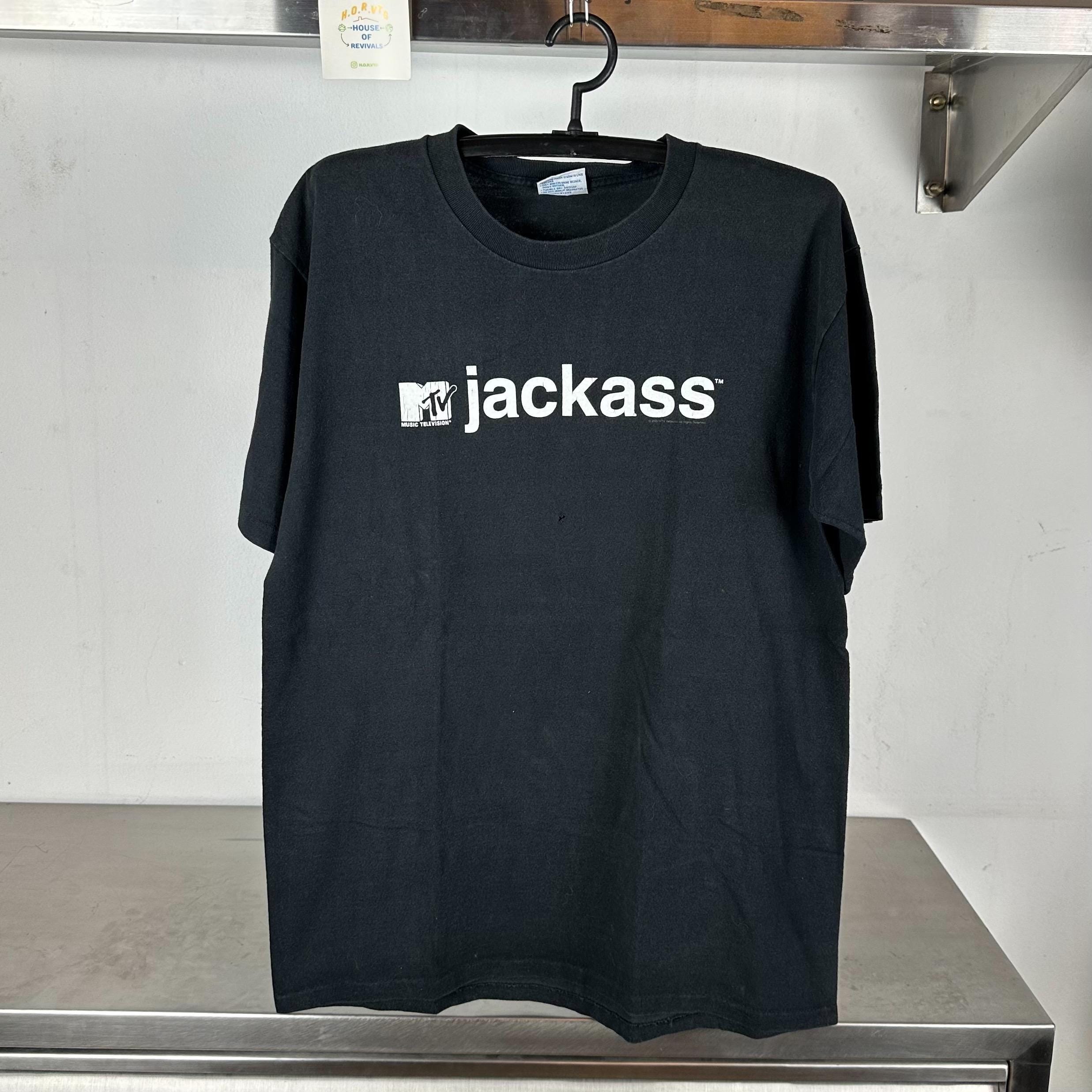 Vintage 2000 Jackass MTV Promo All Sport Single Stitch T-shirt 
