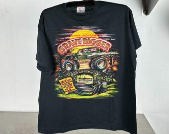 Vintage 90s Grave Digger Dennis Anderson Monster Truck Singles 