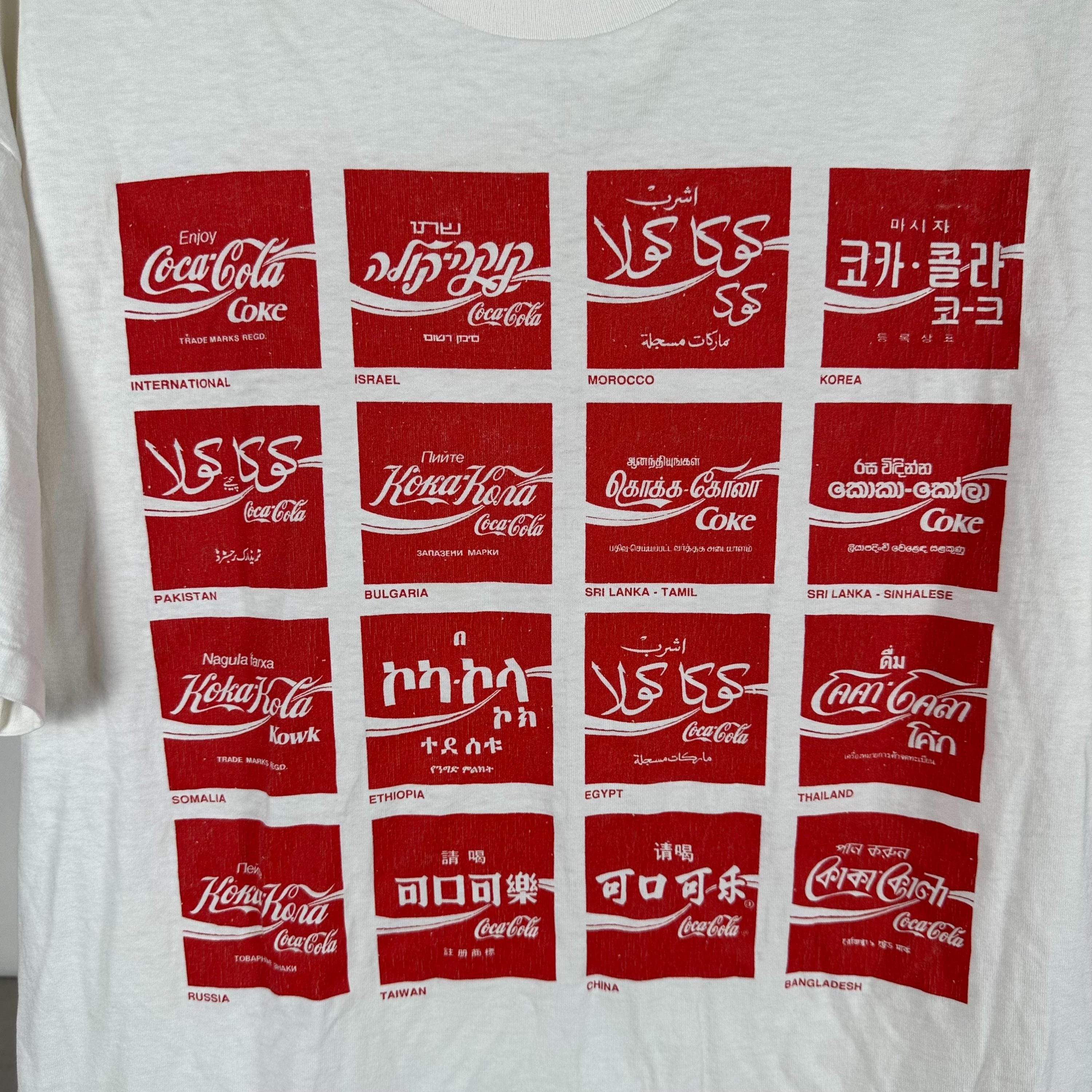 Carte Postale Vintage Coca-Cola "Enjoy Coca-Cola" - 8 Langues - Original USA