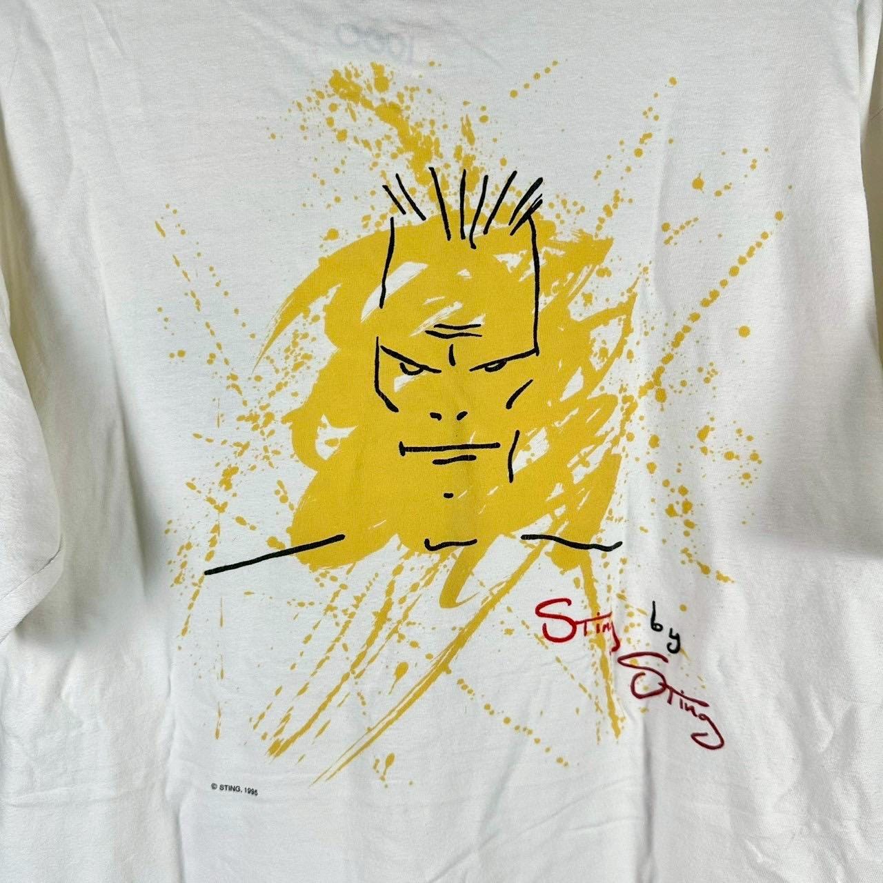 ビンテージUSA製ハードロックカフェ1995 スティングTシャツ ビンテージUSA製ハードロックカフェ1995 スティングTシャツ