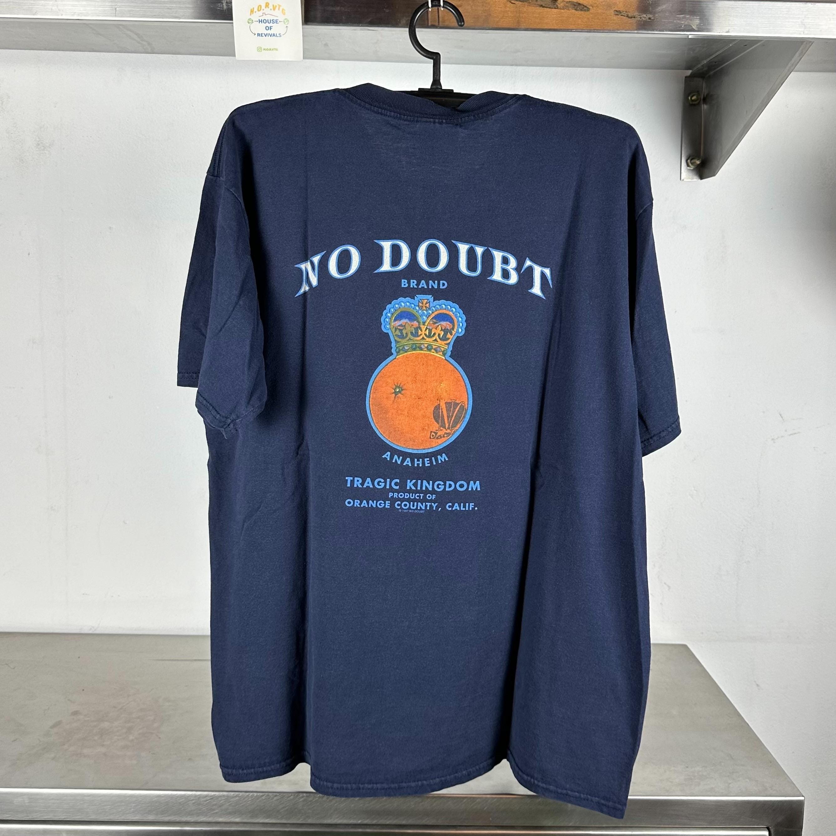 Vintage 1997 No Doubt Tragic Kingdom Fly Rock Band Promo XL T 