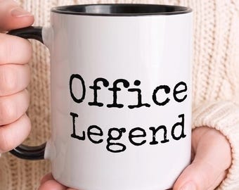 Caneca de café para presente de agradecimento a um colega de trabalho, presente engraçado para um colega que está de partida, caneca de cerâmica para um amigo do trabalho.