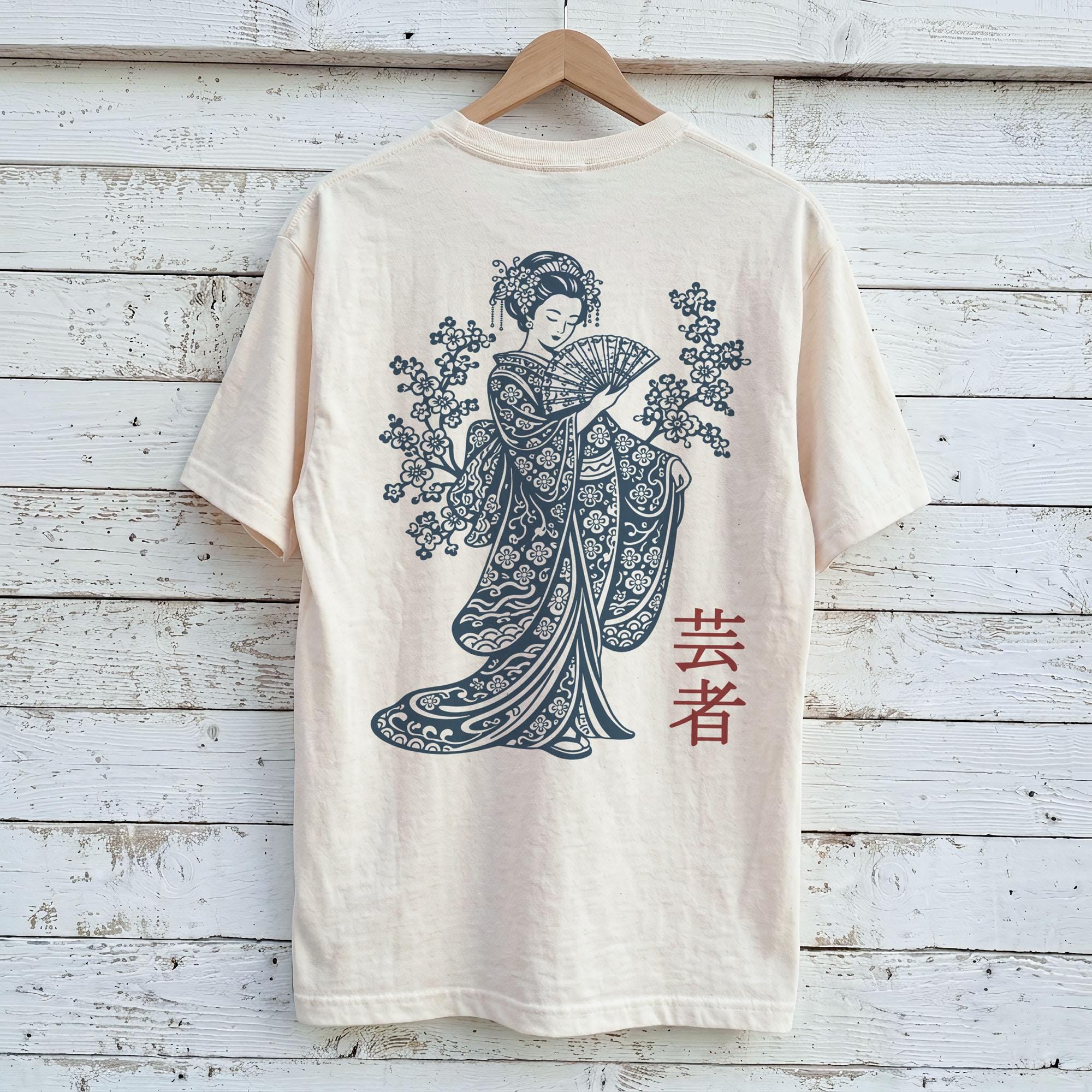 Geisha T Shirt - Etsy