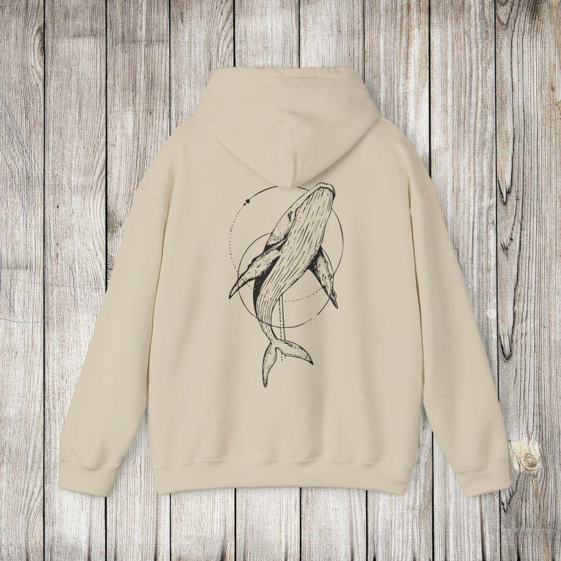 Wal Hoodie Ozean-Liebhaber-Geschenk für Sea Life Diving Girl Sweatshirt Zip Up Hoodie Kokosnuss Mädchen Geburtstagsgeschenk Beachy Pullover für Walliebhaber Sand