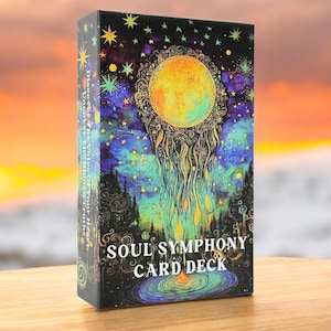 VANDAAG 50% KORTING - Soul Symphony orakelkaarten tarotdeck | Tarotkaarten voor beginners | Volledig Oracle-deck zonder handleiding