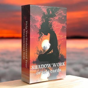 SCONTO DEL 50% OGGI - Mazzo di Tarocchi Shadow Work Oracle / Carte dei Tarocchi per Principianti / Mazzo di Tarocchi Completo Senza Guida