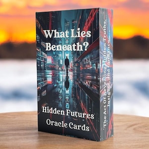 本日 50% オフ - Hidden Futures Oracle Cards タロット デッキ | 初心者向けタロット カード | ガイドブックなしの完全なオラクル デッキ