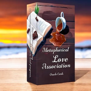 50 % DE RÉDUCTION AUJOURD'HUI - Jeu de tarots Oracle Cards Metaphorical Love Association | Cartes de tarot pour débutants | Oracle Deck complet sans guide