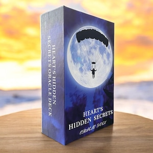 50 % DE RÉDUCTION AUJOURD'HUI - Jeu de tarot Hidden Heart Secrets Oracle Cards | Cartes de tarot pour débutants | Oracle Deck complet sans guide