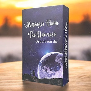50% DI SCONTO OGGI - Mazzo di tarocchi Message From The Universe Oracle Cards / Carte dei tarocchi per principianti / Mazzo di tarocchi completo senza guida