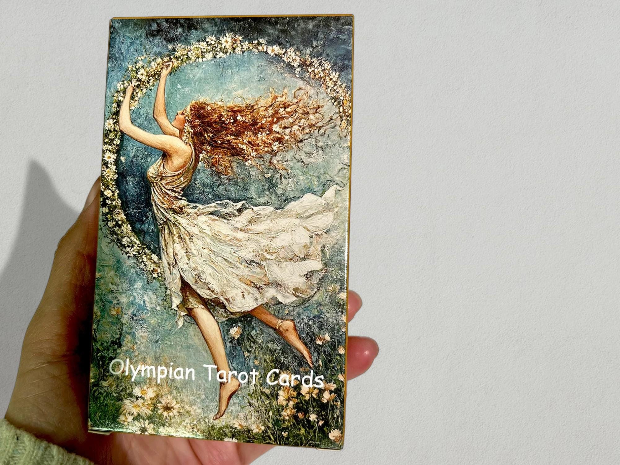 50% OFF TODAY - Olympian Tarot Cards Tarot Deck | Greek Mythology Tarot Cards for Beginners | Full Oracle Deck With out Guidebook