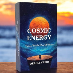 50 % DE RÉDUCTION AUJOURD'HUI - Deck de tarot de cartes Oracle de l'énergie cosmique | Cartes de tarot pour débutants | Oracle Deck complet sans guide