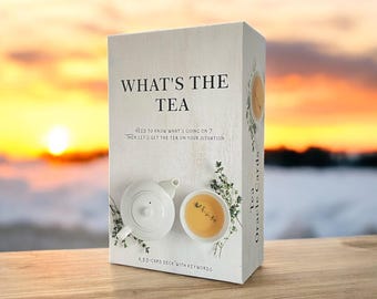 50% OFF TODAY - What Is The Tea Oracle Cards Tarot Deck | Tarot Cards for Beginners | Full Oracle Deck With out Guidebook
