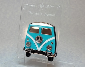 Groovy Bus Acrylic Pin Brooch