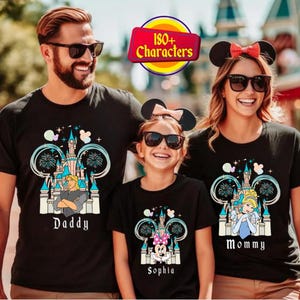 Custom Disney All Characters T-Shirt,Disney Family Trip T-Shirt,Mickey and Co Sweatshirt,Disney Family Matching Trip Shirts,Disney Group Tee